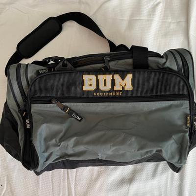 BUM Black And Green Duffel Bag