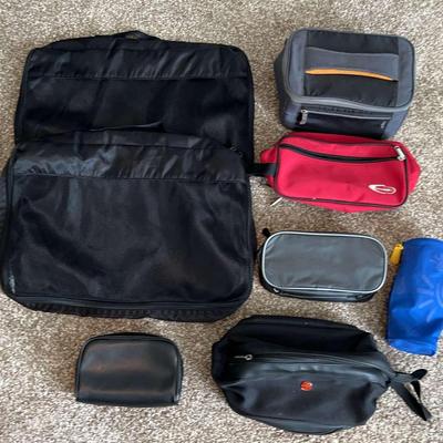 Assortment Of Luggage Organization Pieces