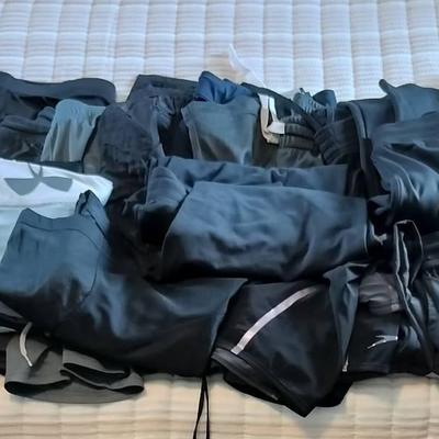 Men's L-XL Sized Pants/Shorts By Adidas And More