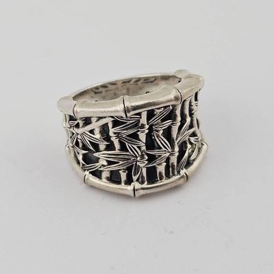 JAI By John Hardy Sterling Silver Bamboo Ring