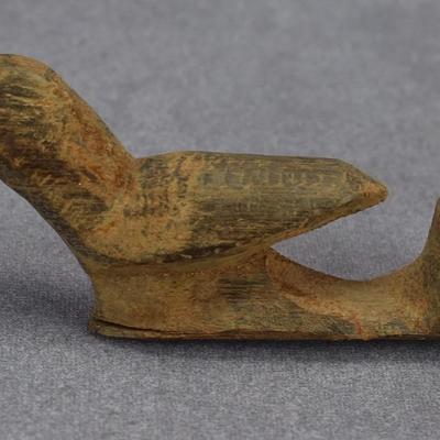 Vintage Southeast Asian Carved Wooden Figure