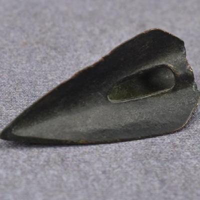 Ancient Chinese Bronze Arrowhead (Likely Warring States Period)