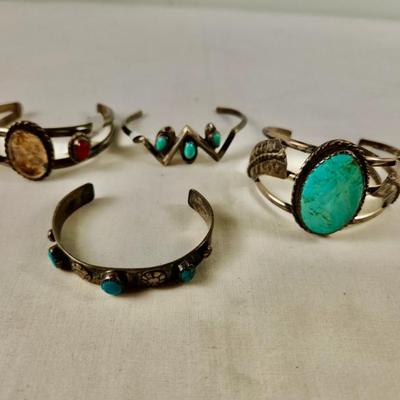 Jewelry sterling and stones 