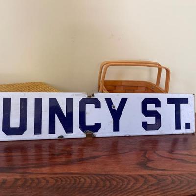 Old street sign 