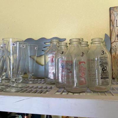Dairy bottles 