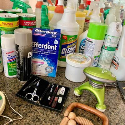 Cleaning supplies 