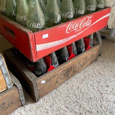 Cokes in holders 