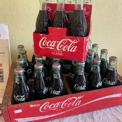 Cokes in holders 