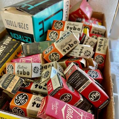 Vintage tubes some food rare ones 