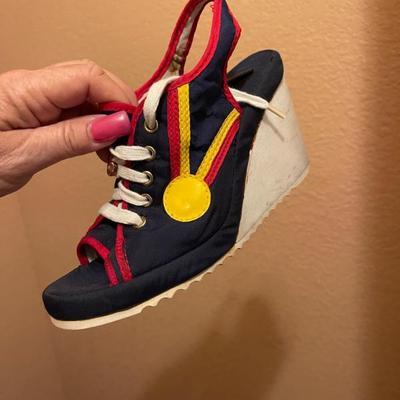 High heel tennis shoes 