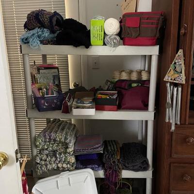 Sale Photo Thumbnail #53: Yarn  we have tubs and tons of yarn books 
