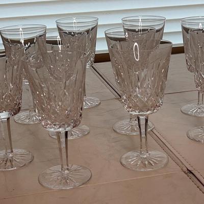 11 Waterford Crystal Water Glasses