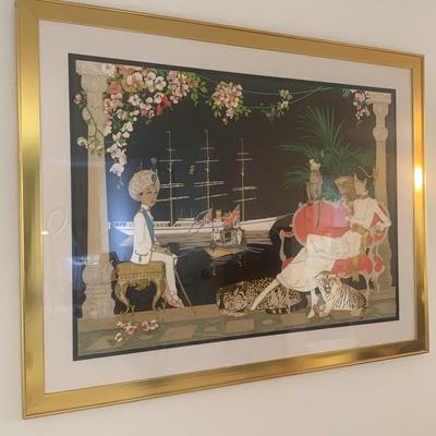 Large Asian Giclee: 256/375, 52” X 40”