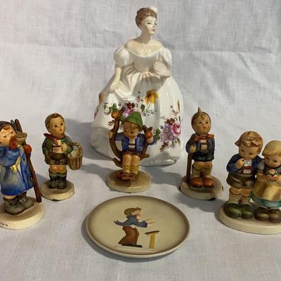 Vtg Figurine Collection: Hummels & Royal Doulton