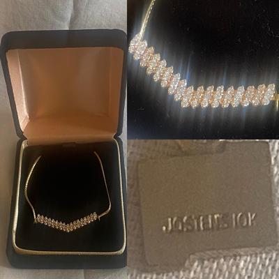 14k Yellow Gold Necklace: 17” Chain