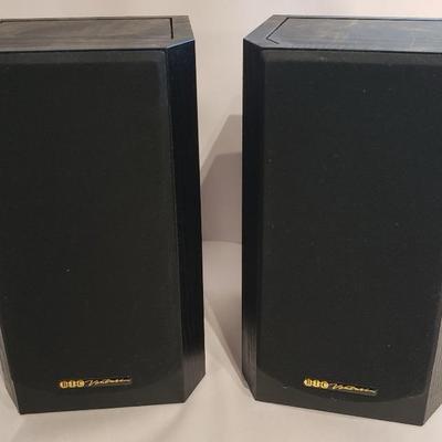 Pair Of BIC Venturi Bookshelf Speakers