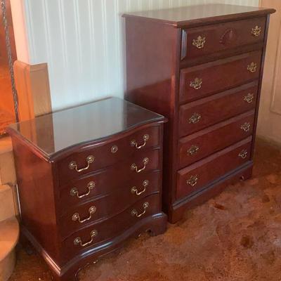 Pair Of Chests: Nightstand & Dresser