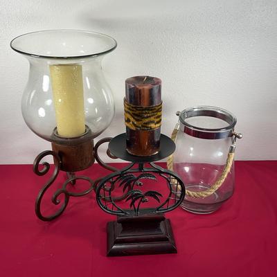 Candle Holder Lot 