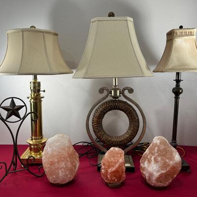 "I Saw the Light" Lot of Lamps 