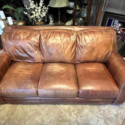 Leather Sofa 