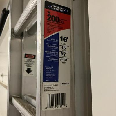 Werner 16' Extension Ladder