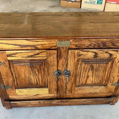 White Clad Cabinet 