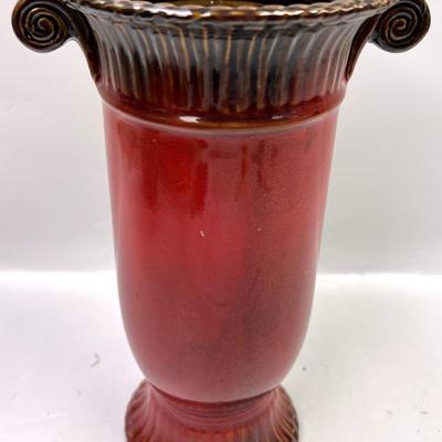 “Michael’s” Ceramic Red Vase