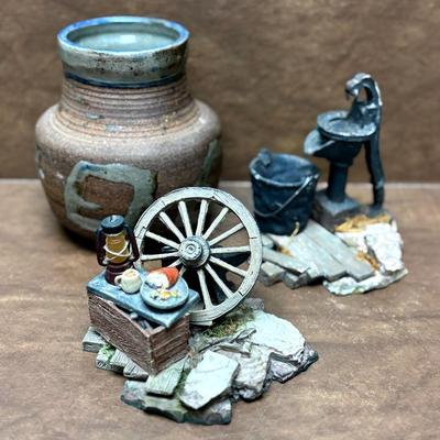 Pottery and “Keypoint” Western Decor 