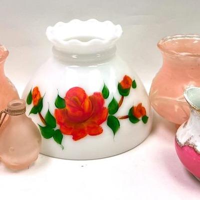 Vintage Lampshades & Porcelain