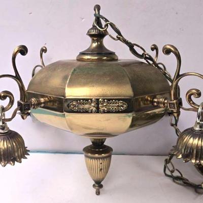 Chandelier With Ornate Detailing