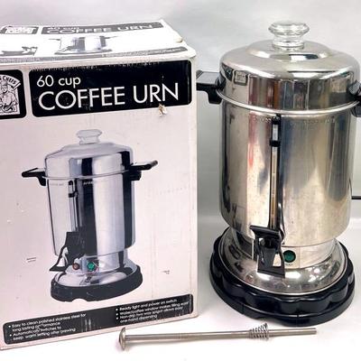“Bakers & Chef’s” 60 Cup Coffee Urn