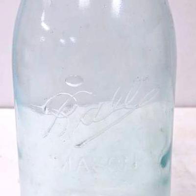 "Ball" Mason Jar With Porcelain Lid Insert 1900-1910