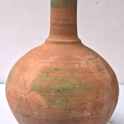 Terracotta Bottle Vase