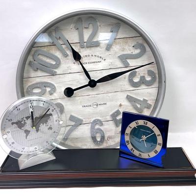 “Sterling & Noble” and More Clocks