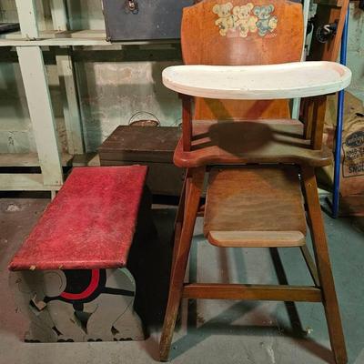 Honeysuckle Sears Roebuck Highchair & More