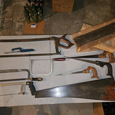 Saws & Mitre Boxes