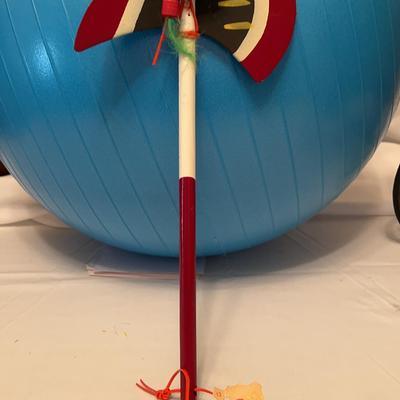 Toy Tomahawk & Large Ball