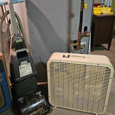 3 Speen 20" Box Fan & Hoover Steamvac Ultra