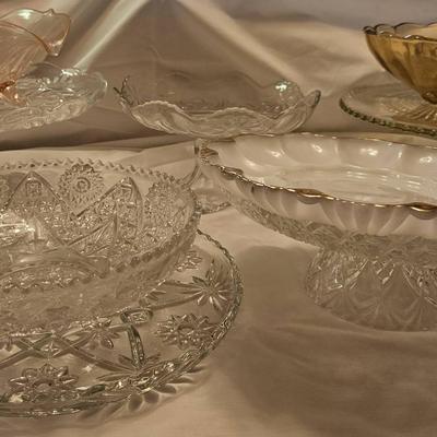 Glass Cake/pie Platters & More