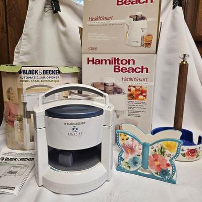 Black & Decker Automatic Jar Opener & More