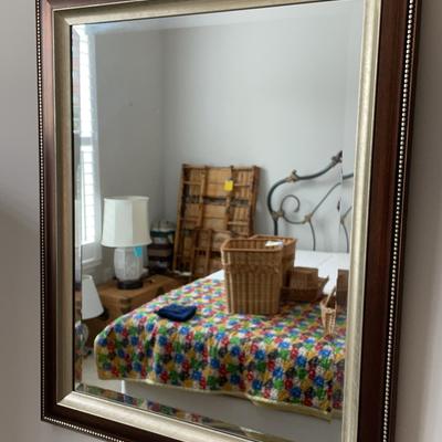 Wall Mirror With Wood Frame