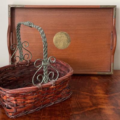 Decorative Tray & Basket