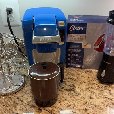 Keurig Coffee Maker, Hand Mixer & More