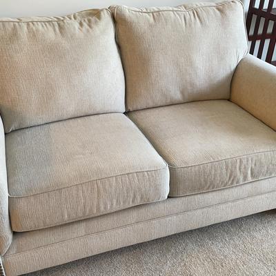 Tan Loveseat 