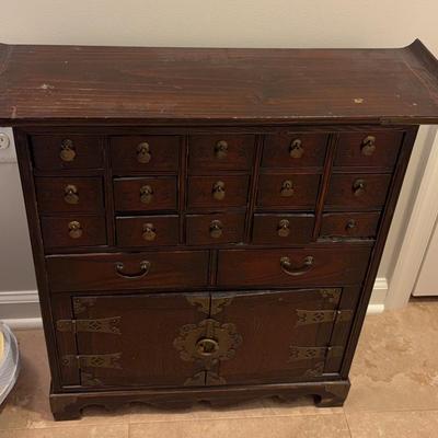 Vintage Chinese Apothecary Cabinet