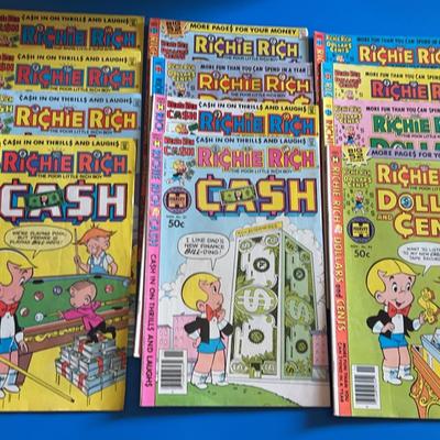 Richie Rich Cash And Dollars & Cents Comics
