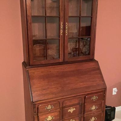 Large Vintage Pennsylvania House Wooden Secretary
