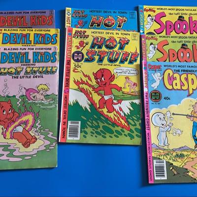 Devil Kids , Hot Stuff, Casper, And Spooky Comics