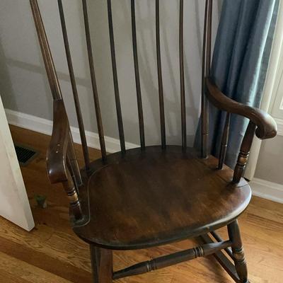 Vintage Wooden Rocking Chair