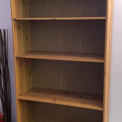 5 Shelf Wooden Bookcase